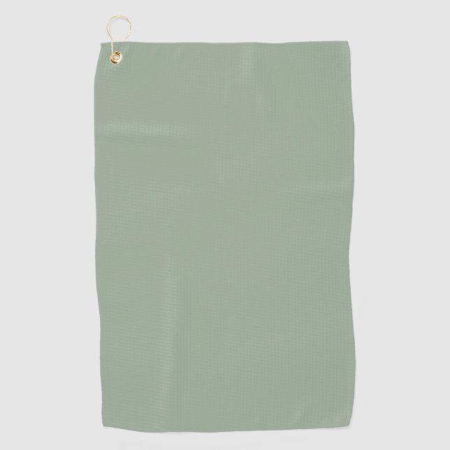 Serviette De Golf Trend Color Soft Sage Golf Serviette (Devant)