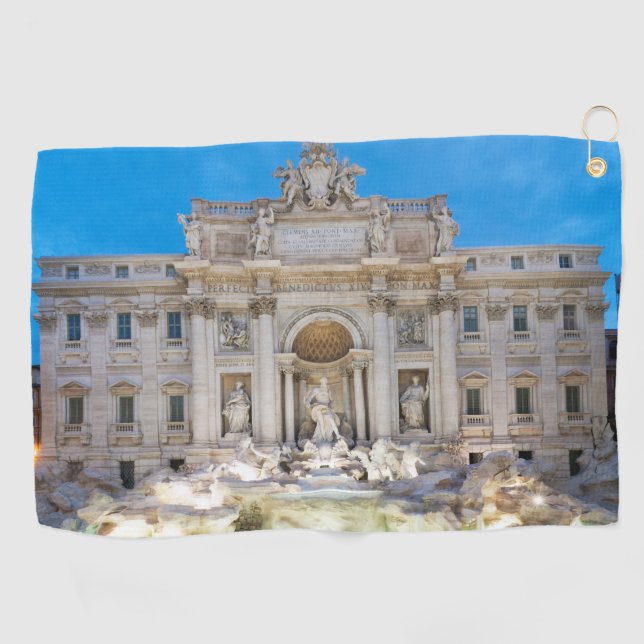 Serviette De Golf Trevi fountain (Horizontal)