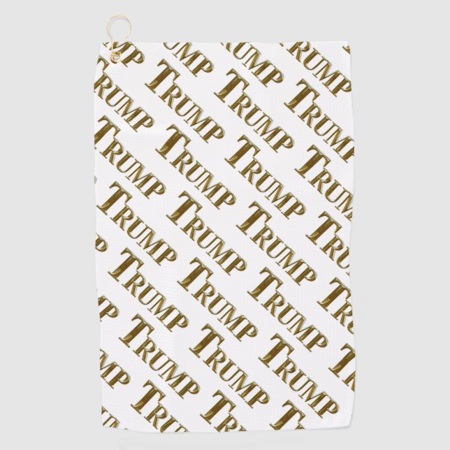 SERVIETTE DE GOLF TRUMP (Devant)
