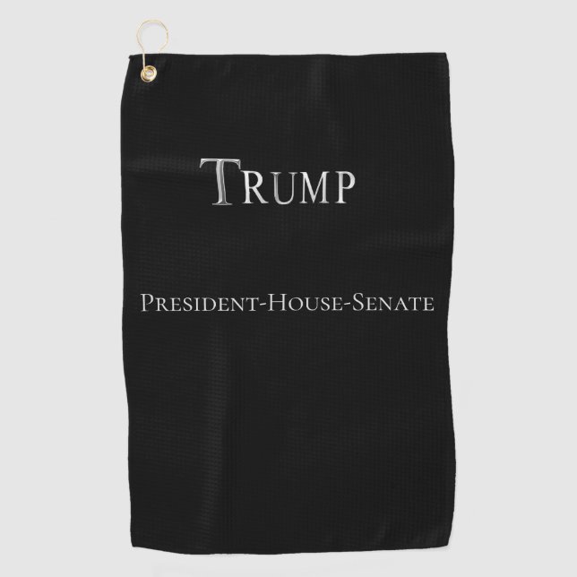 SERVIETTE DE GOLF TRUMP 2024 (Devant)