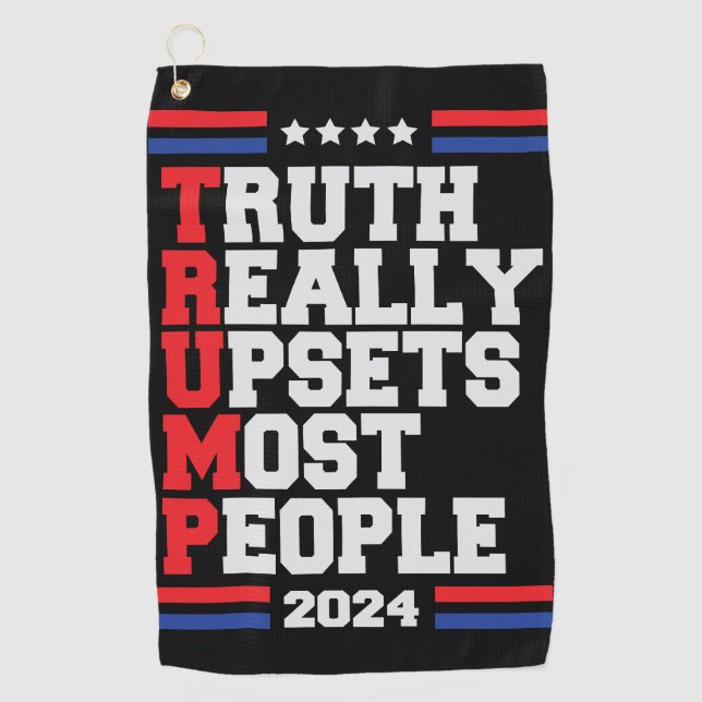 Serviette De Golf Trump 2024 (Devant)