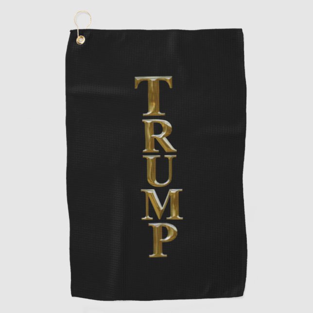 SERVIETTE DE GOLF TRUMP 2025 (Devant)