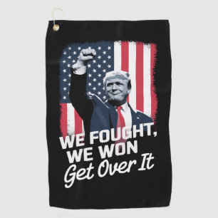 Serviette De Golf Trump a Gagné Passer à Autre Chose Victoire de Tru