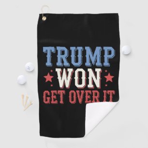 Serviette De Golf Trump a Gagné Passons à Autre Chose 2024