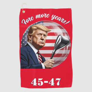 Serviette De Golf Trump : Fore pour plus d'années de grandeur !