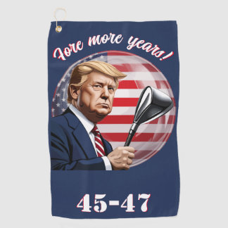 Serviette De Golf Trump : Fore pour plus d'années de grandeur !