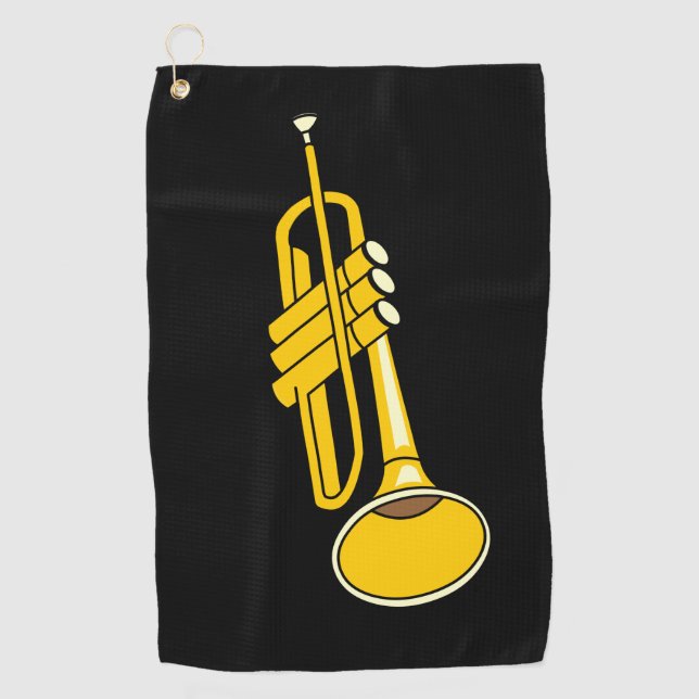 Serviette De Golf Trumpet (Devant)