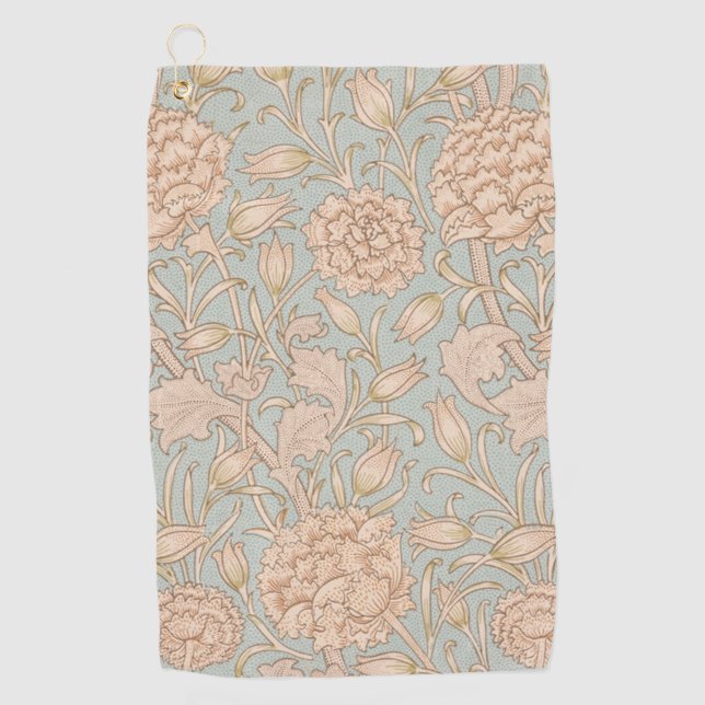 Serviette De Golf Tulipe sauvage de William Morris, design floral (Devant)