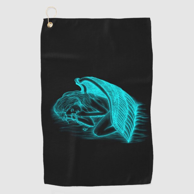 Serviette De Golf Un ange endormi (Devant)