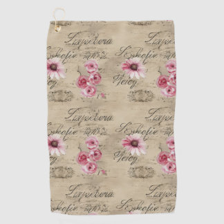 Serviette De Golf Une série de design éphémère français 20