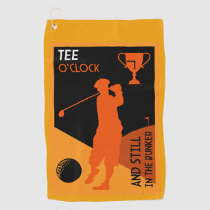 Serviette De Golf Unique Funny Vintage Golf Cadeau