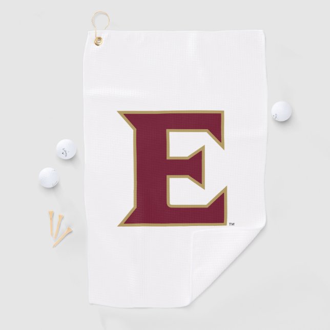 Serviette De Golf Université Elon E (En situation)