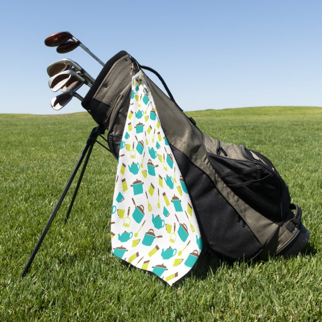 Serviette De Golf Ustensiles de cuisine, ustensiles de cuisson, couv (Vert)