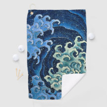 Vague féminine de Hokusai Océan Vintage