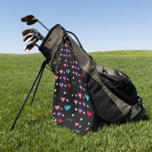 Serviette De Golf Valentine's Day coeur Golf Towel