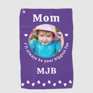 Serviette De Golf Ventilateur le plus grand - MOM - Purple Personnal