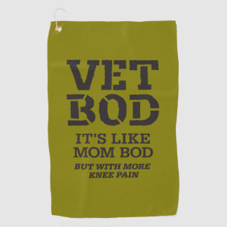Serviette De Golf Vet Bod It’s Like Mom Bod But With More Knee Pain 