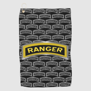 Serviette De Golf Vétéran du 75e régiment de rangers en Afghanistan