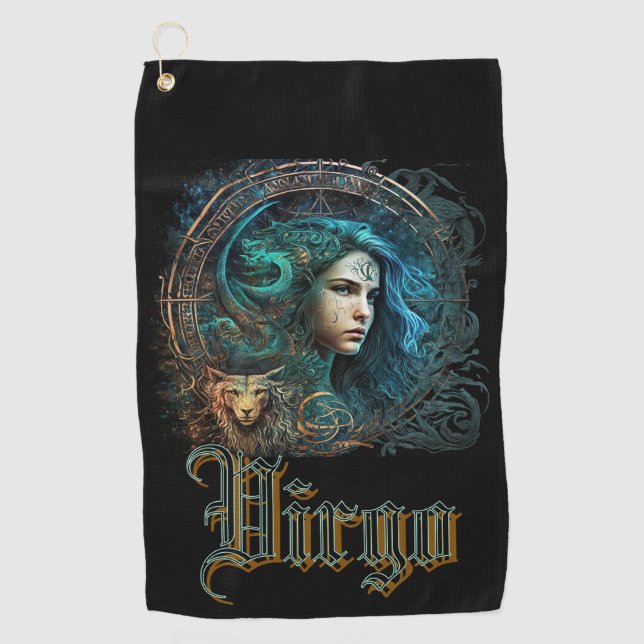Serviette De Golf Vierge (Devant)