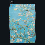 Serviette De Golf Vincent van Gogh - Fleur d'amandes<br><div class="desc">Almond Blossom / Branches with Almond Blossom - Vincent van Gogh,  Oil on Canvas,  1890</div>