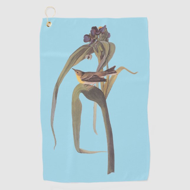 Serviette De Golf Vireo Songbird d'Audubon (Devant)