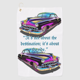 Serviette De Golf Voiture Musclée