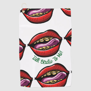Serviette De Golf Week-end festif Ligue Discute avec moi Pop Art