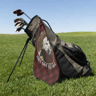 Serviette De Golf Westie sur canapé