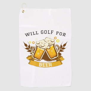 Serviette De Golf Will GOLF pour la bière personnalisable