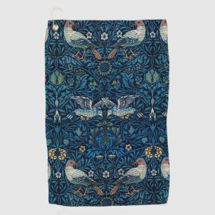 Serviette De Golf William Morris Blue Birds Tapestry Classic