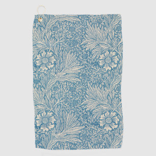 Serviette De Golf William Morris - Elegant Blue Marigold
