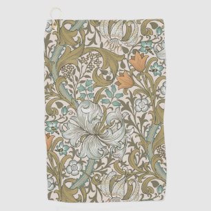 Serviette De Golf William Morris Golden Lily Blue Gold Classic