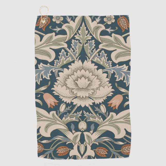 Serviette De Golf William Morris Severn Floral Garden Flower Classic (Devant)