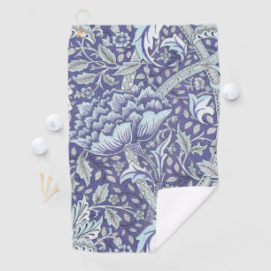 Serviette De Golf William Morris Windrush fleurs bleues
