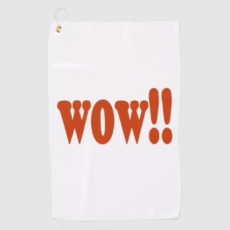 Serviette De Golf wow