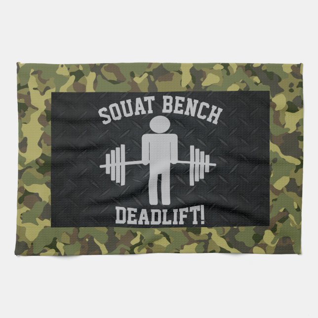 Serviette de gym pour hommes (Horizontal)