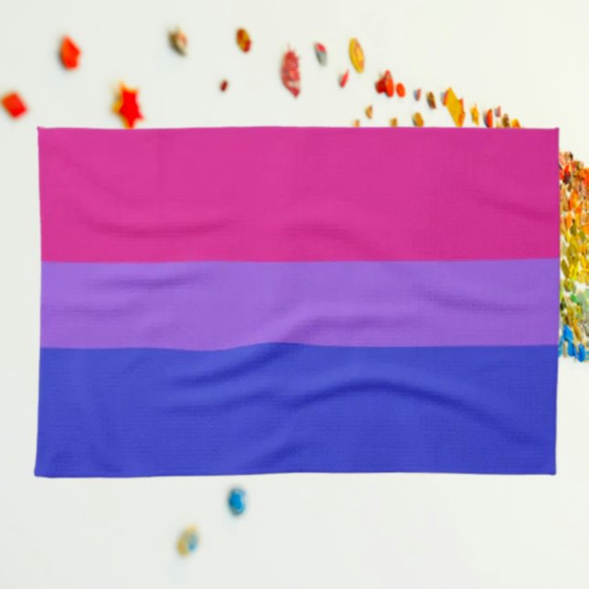 Serviette de l'égalité de la fierté Bi (Créateur téléchargé)
