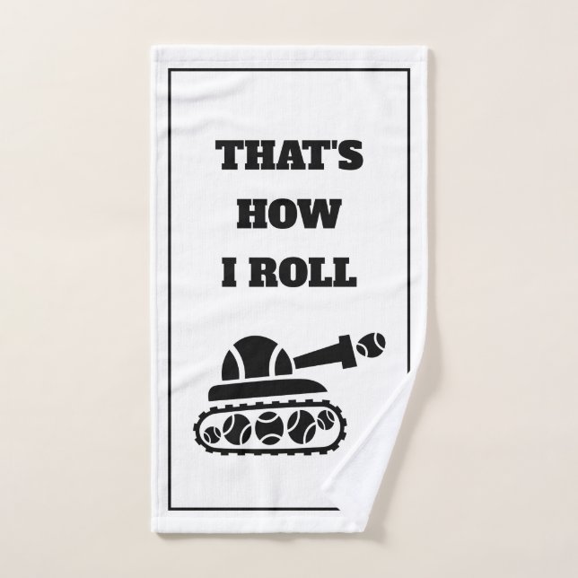 Serviette de main drôle de citation de tennis pour (Serviette à main)