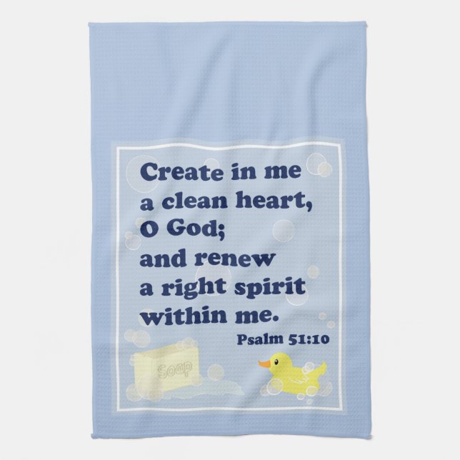 Serviette de main en caoutchouc propre grinçante (Vertical)