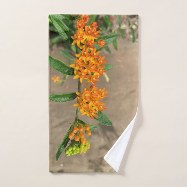 serviette de main en pêche (Serviette à main)