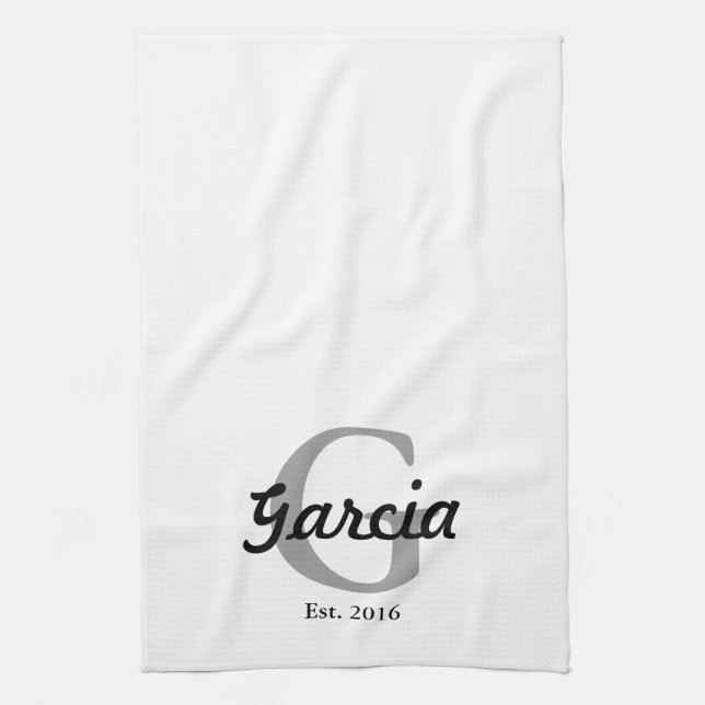 Serviette de main personnalisée de cadeau de (Vertical)