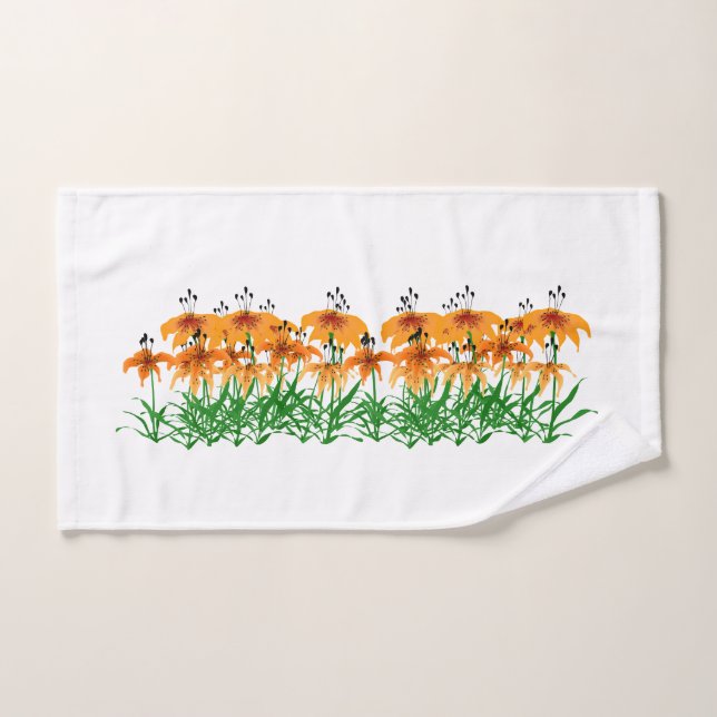 Serviette de main Tiger Lily (Serviette à main)