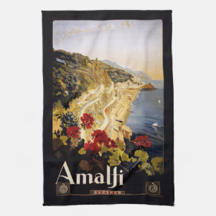 Serviette de main vintage d'Amalfi Italie