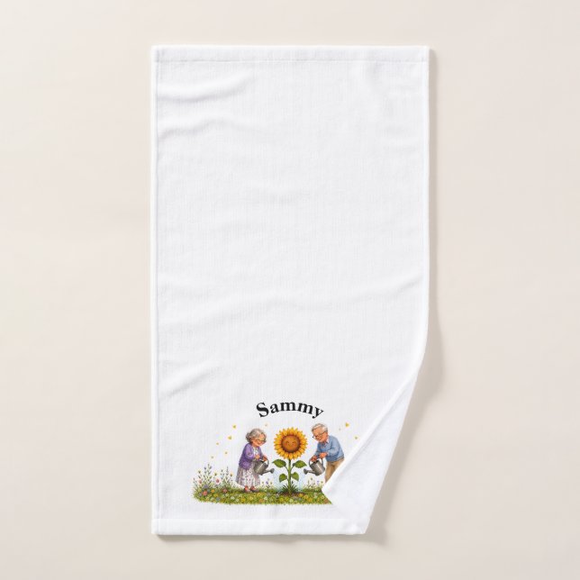 Serviette de mains Petit Soleil des Grands-Parents (Serviette à main)
