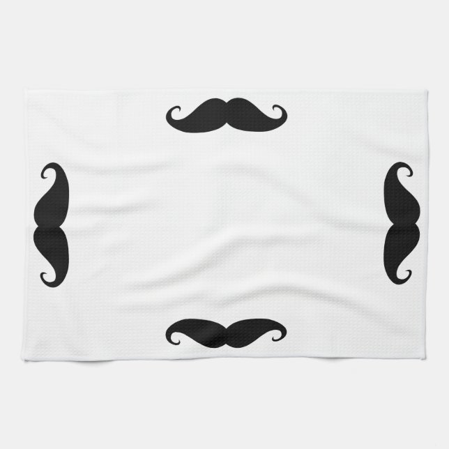 Serviette de moustache ! (Horizontal)