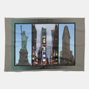 Serviette de New York personnalisée Serviette de t