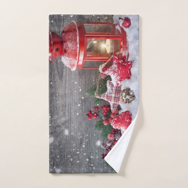 Serviette de Noël (Serviette à main)