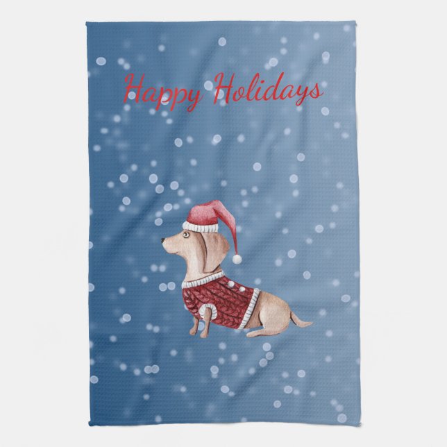 Serviette de Noël pour les mains Tapis de cuisine  (Vertical)