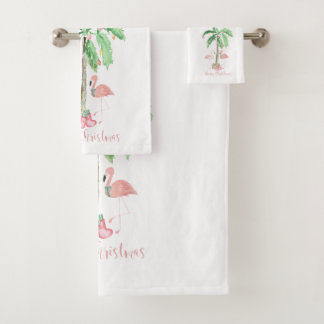 Serviette de Noël tropicale