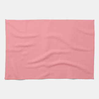 Serviette de nom personnalisée rose
